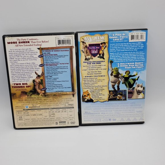Shrek 2 disc special edition + Shrek 2 DVD by Dreamworks - Picture 2 of 5